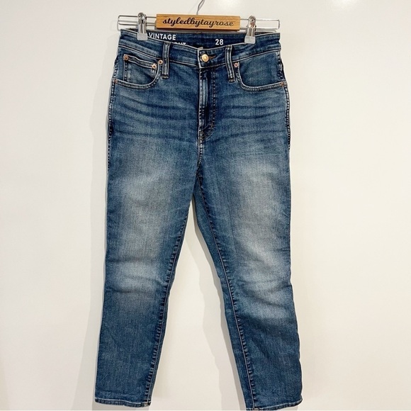 J. Crew Curvy vintage slim-straight jean in Warm Surf wash - Picture 12 of 12